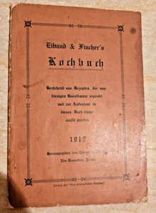 1915 Kochbuch - Eiband & Fischer - New Braunfels TX - IN GERMAN ** 1st Edition** - Picture 1 of 23