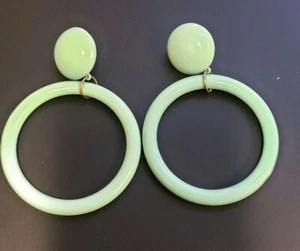 Vintage Teal Earrings - Bild 1 von 4