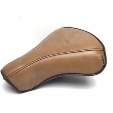 Vintage Persons Permaco 76 Springer Saddle Seat Brown Stitched Mid Century