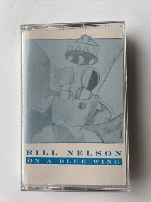 BILL NELSON - On A Blue Wing ADVANCE CASSETTE PROMO ~ RARE! Foto 1 de 4