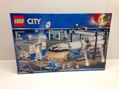 LEGO City Rocket Assembly & Transport Building Toy Set 1055pcs 60229 New - Image 1 of 4