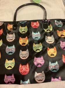 *NEW* Arcadia Tote CATS BEACH-WORK-SCHOOL- - Picture 1 of 4