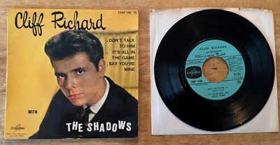 45 7" FRENCH EP CLIFF RICHARD AND THE SHADOWS DON'T TALK TO HIM - Image 1 of 2