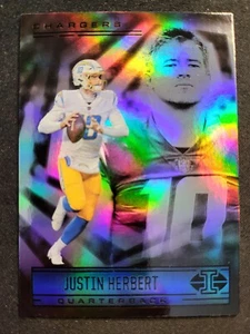 2021 Illusions Justin Herbert Card #28 Chargers - Picture 1 of 2