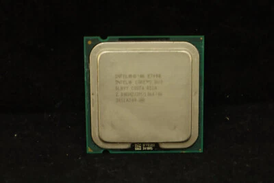 Intel Core 2 Duo 2.80GHz E7400 SLB9y 3M 1066 06 38551A300 Computer Processor - Image 1 of 3