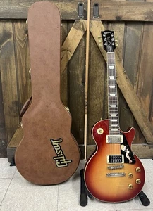 2021 Gibson Les Paul Standard Cherry Burst In Brown Gibson Case - Picture 1 of 11