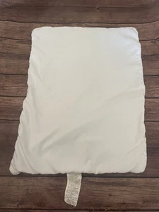 Protector de funda de almohada estándar blanco con cremallera - Imagen 1 de 3