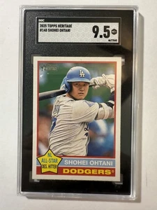 2025 Topps Heritage - Shohei Ohtani #148 SGC 9.5 MINT Plus - Picture 1 of 3