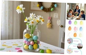 Easter Egg Vase Filler: Lightweight Foam Eggs for Quick Spring Decor - Non - Picture 1 of 7