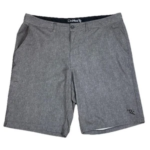Da Hui Hybrid Shorts Mens Size 40 Gray Swim Land Summer - Picture 1 of 9