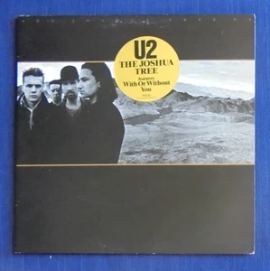 U2 Lp-Joshua Tree, orig Oz gatefold 1st pressing with lyric insert/hype sticker - Picture 1 of 6