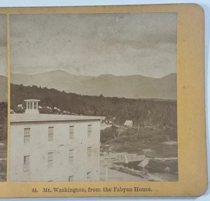 Mt. Washington, from the Fabyan House Vintage Stereoview Card - Picture 1 of 5