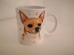 Hunde Tasse Chihuahua Kurzhaar Beige Kaffeetasse Becher Porzellan Kaffebecher - Bild 1 von 2