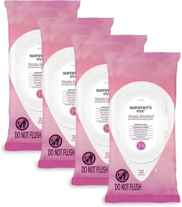 Summer's Eve Simply Sensitive Daily Gentle Feminine Wipes, pH Balanced, Odor - Picture 1 of 7