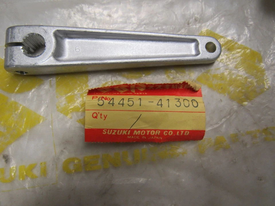 Palanca de leva de freno delantera 54451-41300 NOS Suzuki RM125 RM250 DR370  Foto 1 de 1