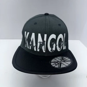 Kangol Born British Rare Report To The Floor Black Gray NWT Hat SnapBack READ - Picture 1 of 19