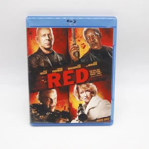 RED (Blu-ray, 2010) Bruce Willis Morgan Freeman - Picture 1 of 3