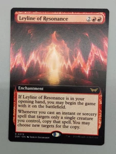 Leyline of Resonance Magic The Gathering DSK 379 arte extendido raro casi nuevo 2024 - Imagen 1 de 1
