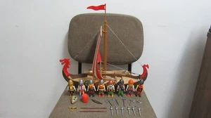 Playmobil - Vikingos - Barco Drakkar Guerreros Vehiculo - 3150 - (COMPLETO) R - Imagen 1 de 9