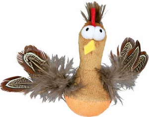 Juguete para Gato Pollo Sisal Microchip Felpa Juguetes de Gato Hierba Gatera - Imagen 1 de 1
