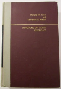 Funktionen vielfältiger Erfahrungen von Donald Fiske & Maddi HC 1961 Erstdruck - Bild 1 von 15