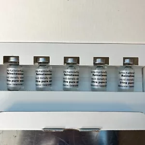 Anton Paar Ultra Pure Water Density Standard 5 x 10ml vials Cat 96044, NC9401087 - Picture 1 of 6