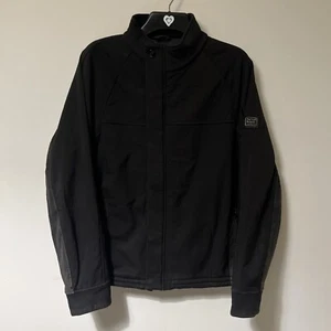 Chaqueta Barbour Land Rover Bradley Hall para Hombres XL Negra Carcasa Suave Forrada de Vellón - Imagen 1 de 19
