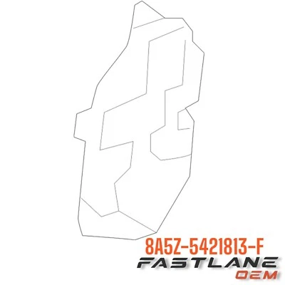 2010-2014 FORD TAURUS FRONT LEFT DOOR LOCK LATCH NEW OEM 8A5Z-5421813-F - Image 1 of 4