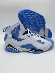 Nike Jordan True Flight White University Blue Black (342964 140) Men's Size 12 - Picture 1 of 7