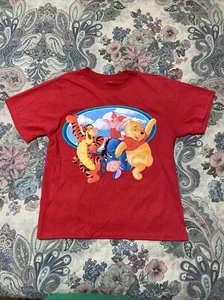 Pooh brand Red youth T-shirt 7–8m - Picture 1 of 12