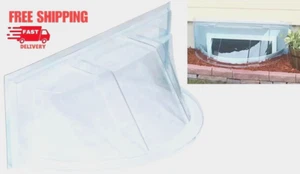 Fensterschachtabdeckung rund Blase, Economy 39 Zoll B x 17 Zoll D x 15 Zoll H, 1 Stück - Bild 1 von 6