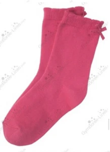 Gymboree Popstar Academy Girls Bow Socks Sz 8 & Up - Picture 1 of 3