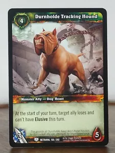 Durnholde Tracking Hound - Betrayal of the Guardian - singles - 136/202 - WoW - Imagen 1 de 6