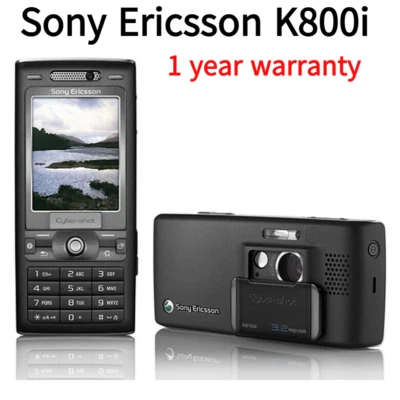 Sony Ericsson K800i 3G GSM  3.15MP Camera Bluetooth FM Original Unlocked Phone - Image 1 of 4