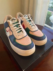 Nike Air Force 1 Low Shadow Mystic Navy (Women's size US9) - Picture 1 of 6