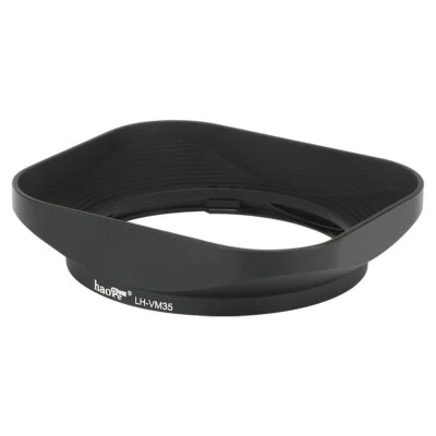 HAOGE Square Lens Hood for Voigtlander Nokton 35mm f/1.2 II 40mm 50mm f1.2 VM as LH-8