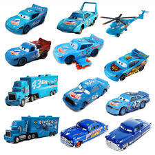Dinoco King Series Lightning McQueen Model Car Blue Disney Pixar Cars Diecast