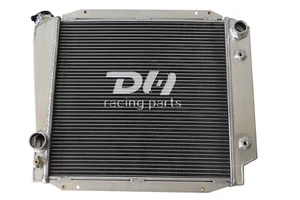 Radiador de aluminio de 3 filas para Ford Bronco 1966-1977 2,8-5,0 L conversión I6/V8 C522 - Imagen 1 de 4