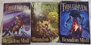 Fablehaven Set 3 Brandon Mull lot Shadow Plague Demon Prison Books 1 3 5 - Bild 1 von 10