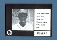 1987 Cain ELMIRA Pioneers Black #26 JOSE PEMBERTON