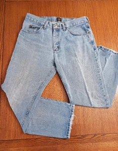 Men's LEE Jeans, 36W 30L, Washed Denim, Soft Well-Worn, Classic Straight Leg - Picture 1 of 9