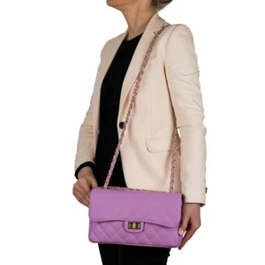 Sac en Cuir Naturel Féminin Modèle Recherchée Élégant Fabriquées À - Picture 1 of 5
