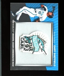2010 Topps Gedenkaufnäher #MCP-32 Gary Sheffield Neuwertig oder besser - Bild 1 von 2