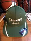 Friendly Jeep Flex Fit Flexfit Green Fitted Hat Cap H54