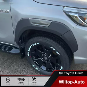 Kotflügelverbreiterung Radläufe für Toyota Hilux 2015-2025 GR Sport Executive - Bild 1 von 12