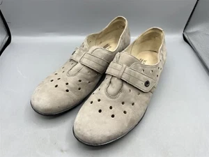 WALDLAUFER LAUFKOMFORT SPURBAR ERLEBEN US 10 BEIGE SLIP-ON SHOES WOMEN'S WEITE H - Picture 1 of 15