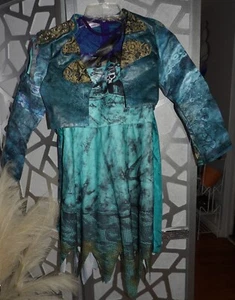 ORIGINAL DISNEY STORE DESCENDANTS 2 UMA JACKET, WIG &FREE DRESS ( SZ: 9/10) - Picture 1 of 15