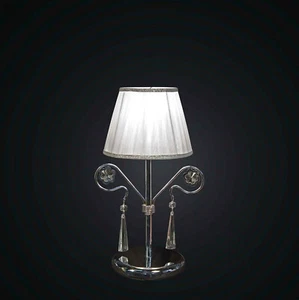 Lumetto Modern Chrome Crystal Design Op 1 Light Bga 1788-lp - Bild 1 von 1