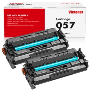 2 pezzi cartuccia toner 057 per stampante Canon imageCLASS LBP226dw LBP227dw MF445dw - Foto 1 di 4
