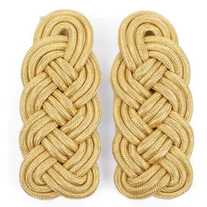 Late War German Elite General Bullion Braid Shoulder Boards - Reproduction - Picture 1 of 3